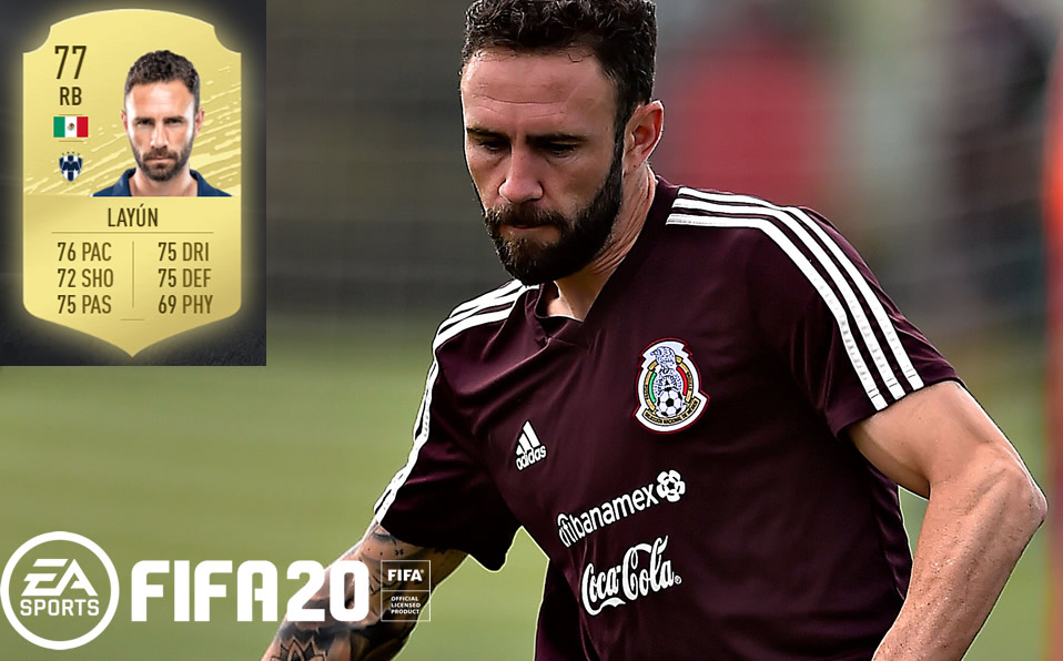 Miguel Layún y sus cambios de juego destacan en el videojuego de EA Sports con promedio de 77 unidades.