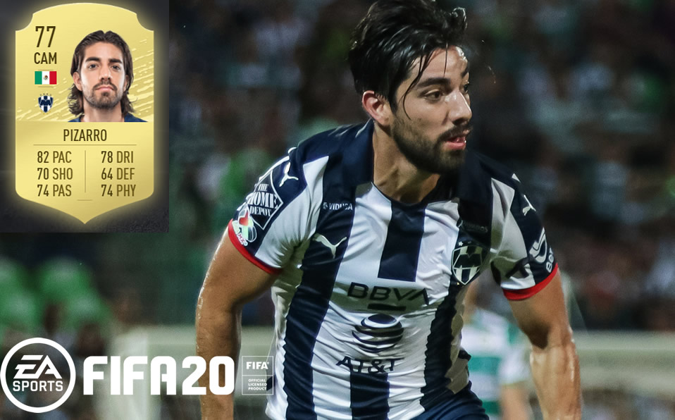 Rodolfo Pizarro, el que tanto suena para irse a Europa, también es parte de la élite mexicana en FIFA 20.