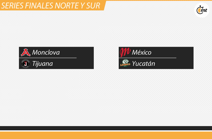 Las dos series ya están listas para definir a los campeones de zonas.