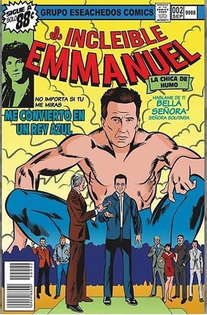 Elcantante Emmanuel en portada. Foto: @eseachedos