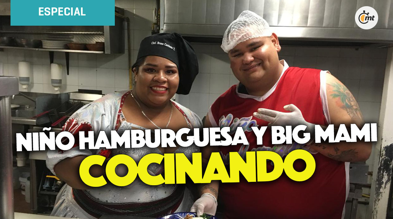 Para estas fiestas patrias, el Niño Hamburguesa y Big Mami prepararon un exquisito chile en nogada