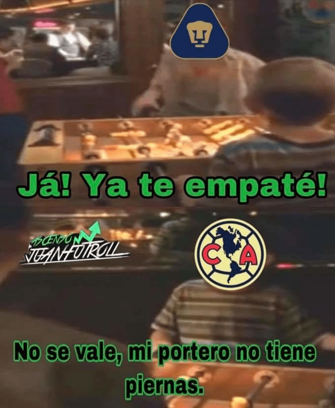Faltó el futbol, pero no las risas.