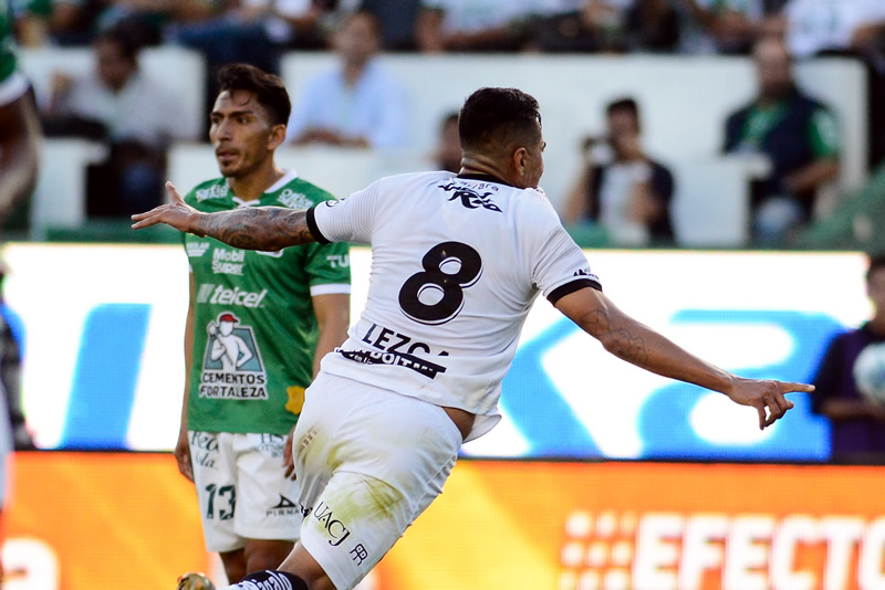 Lezcano celebra el 0-1. (Foto: Imago7)