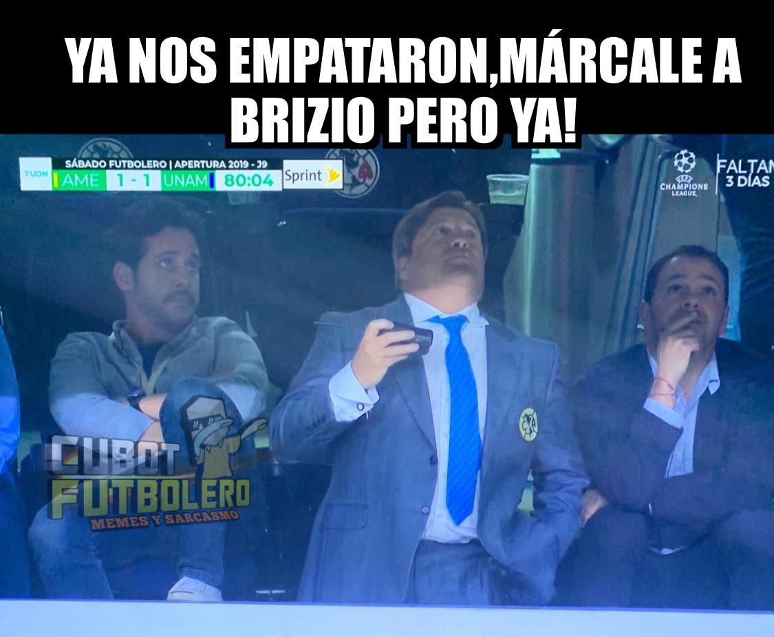 Con expulsión al 17', Ochoa regándola y el Piojo en la grada, América tienen muchos memes.