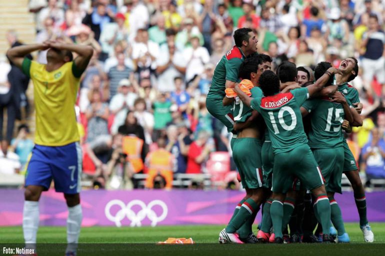 ¿Recuerdas cómo entonaste el himno nacional cuando México le ganó a Brasil la medalla de oro en los Olímpicos de Londres 2012?