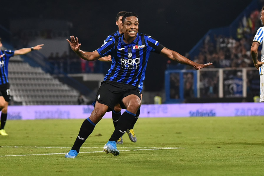 Luis Muriel: El colombiano se ha convertido en el goleador del Atalanta. (Foto: @Atalanta_BC)