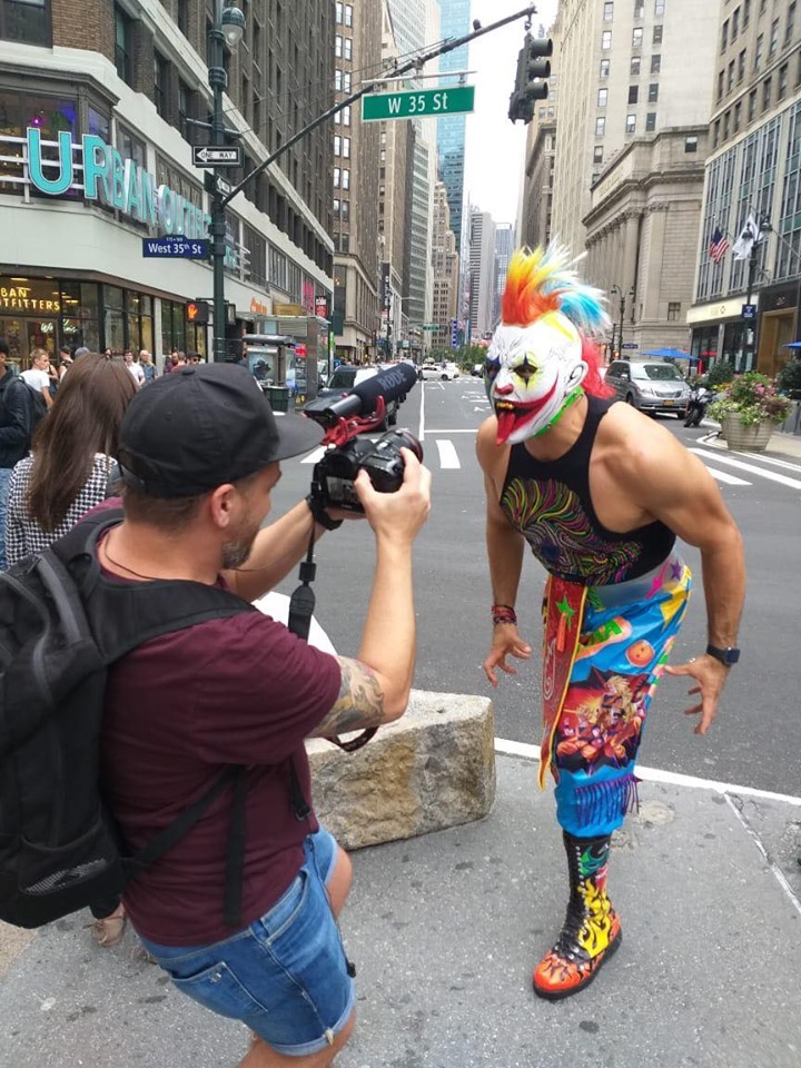 Psycho Clown no podía faltar a la cita.