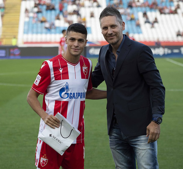 Mateo García: Tuvo en debut de ensueño con Estrella Roja al ser titular en clasificación de Champions y anotar.
