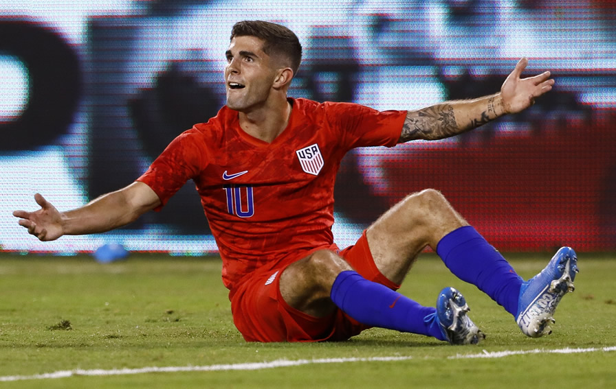 Christian Pulisic: Chelsea lo compró en enero, pero por acuerdo recién se oficializó. (Foto: AFP).