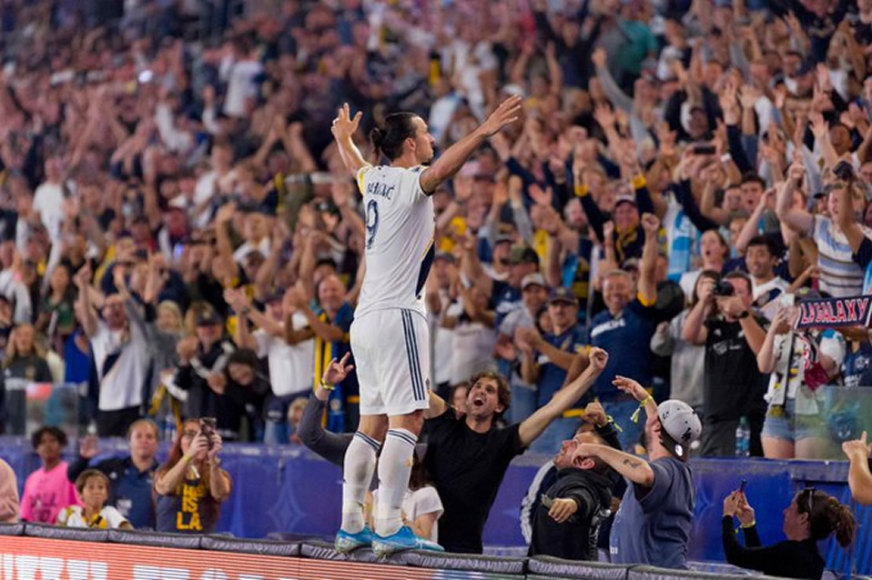 Zlatan Ibrahimovic. (Foto: @LAGalaxy)