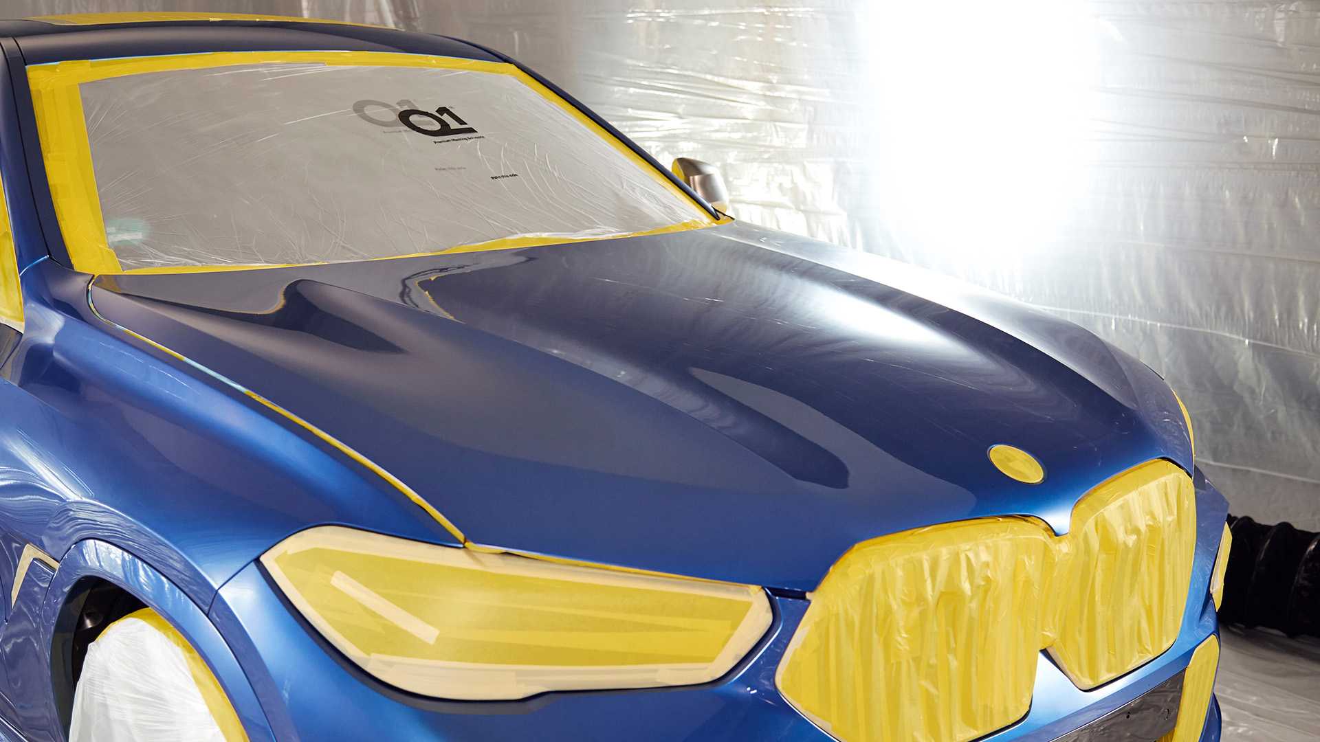 Así fue la preparación de la pintura especial. (BMW)