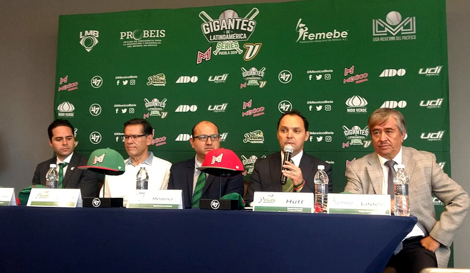 Presentación de juegos de preparación de selección mexicana de beisbol