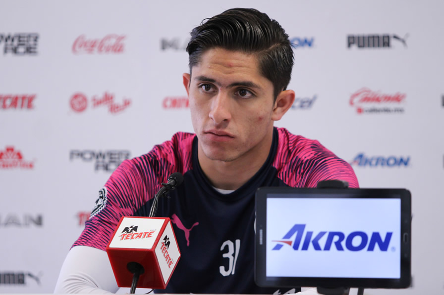 Alan Cervantes en conferencia. (Foto: Imago 7)