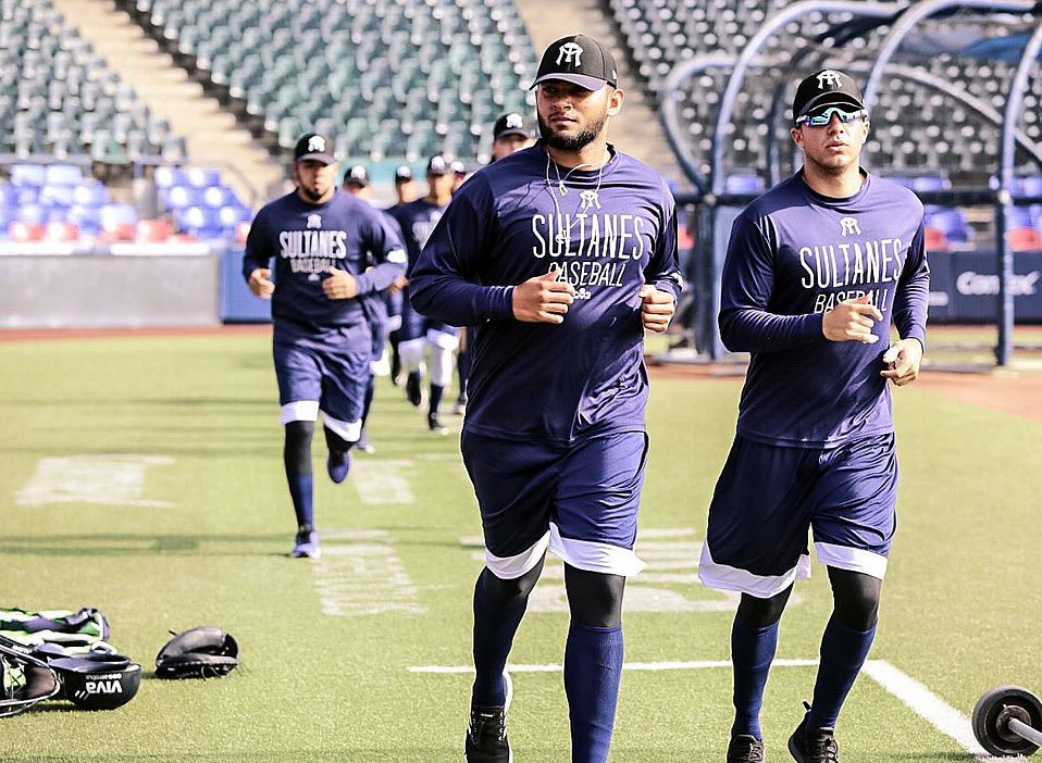 Entrenamiento Sultanes de Monterrey para la Liga del Pacífico