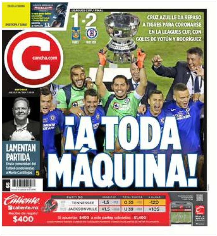 No te pierdas la información deportiva más destacada al rededor del mundo