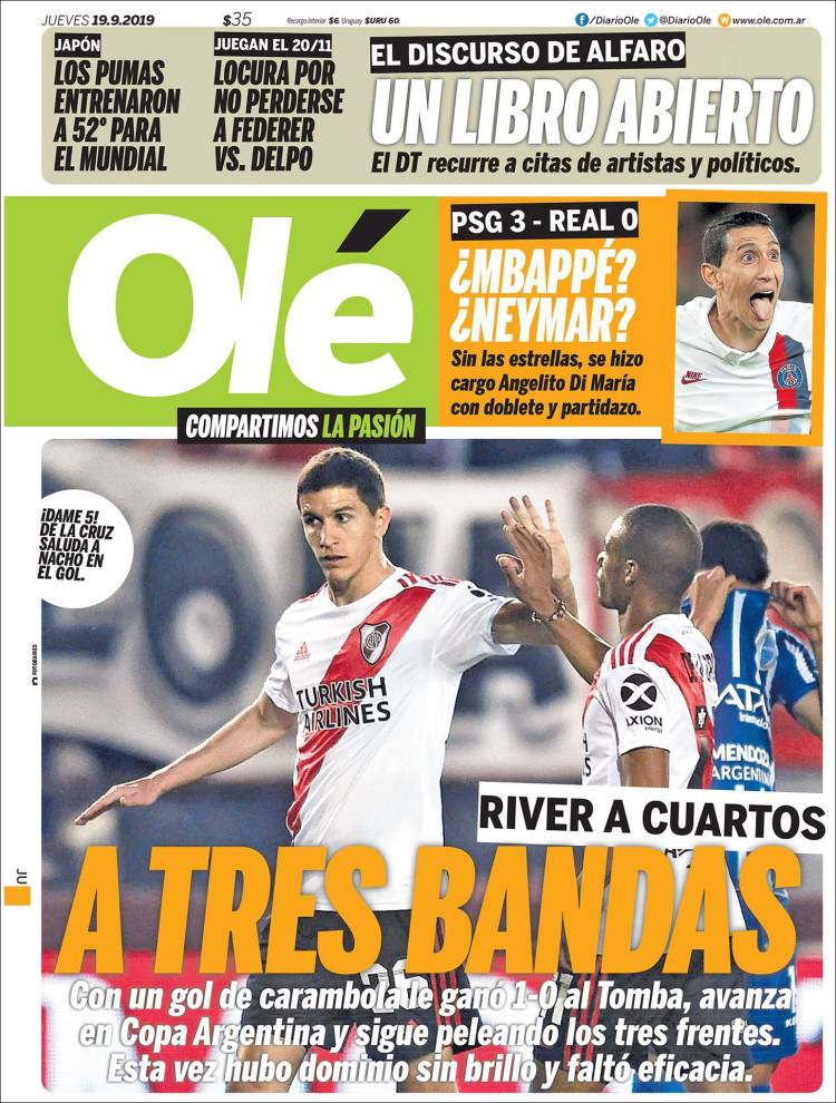 No te pierdas la información deportiva más destacada al rededor del mundo