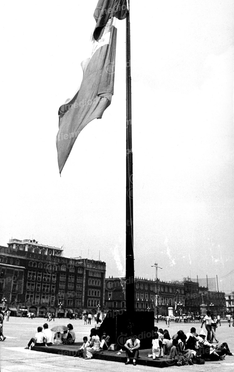 El 19 de septiembre de 1985 en punto de las 07:17 horas, un terremoto de 8.1 de magnitud azotó a la CDMX. (FOTOTECA MILENIO)