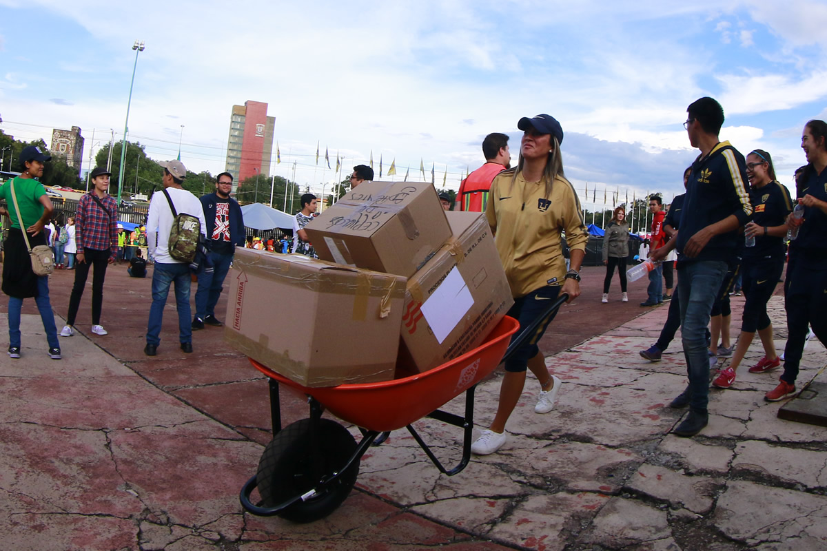 El 19 de septiembre de 2017 en punto de las 13:14 horas, un terremoto de 7.1 e3 magnitud azotó la CDMX. (Foto: Imago 7)