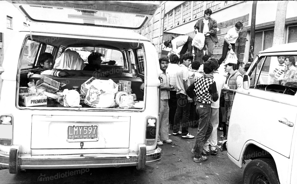 El 19 de septiembre de 1985 en punto de las 07:17 horas, un terremoto de 8.1 de magnitud azotó a la CDMX. (FOTOTECA MILENIO)