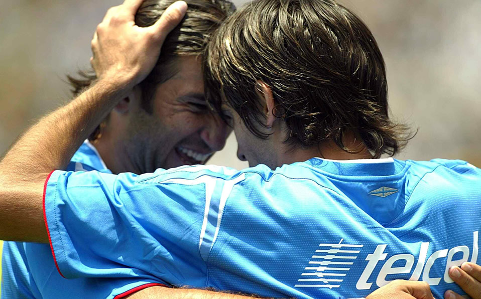 La celebración del Chelito y Kikin. (Mexsports)