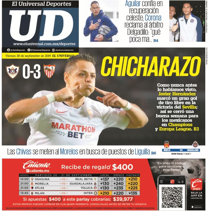 No te pierdas la información deportiva más destacada al rededor del mundo