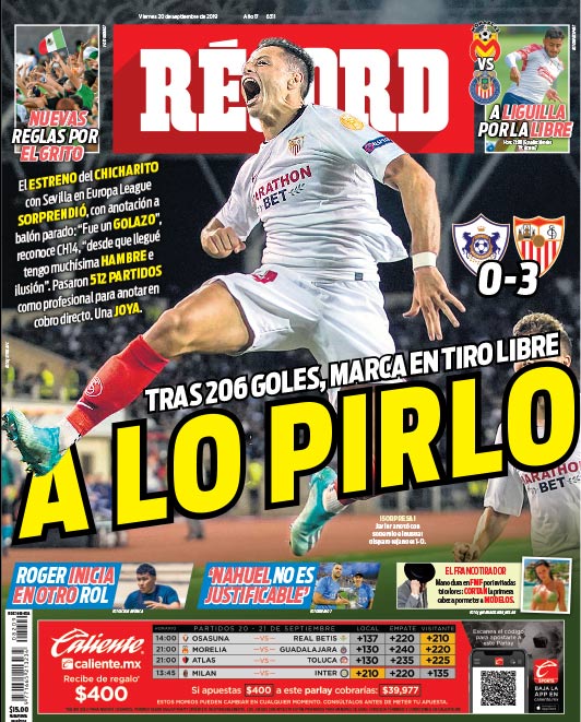 No te pierdas la información deportiva más destacada al rededor del mundo