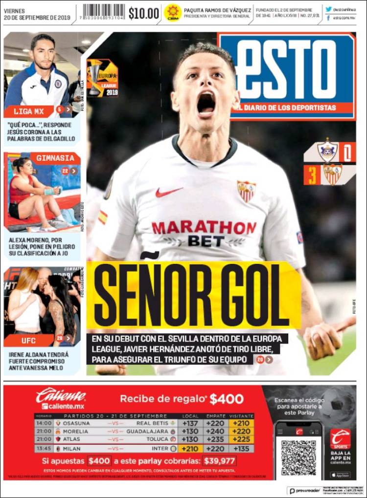 No te pierdas la información deportiva más destacada al rededor del mundo