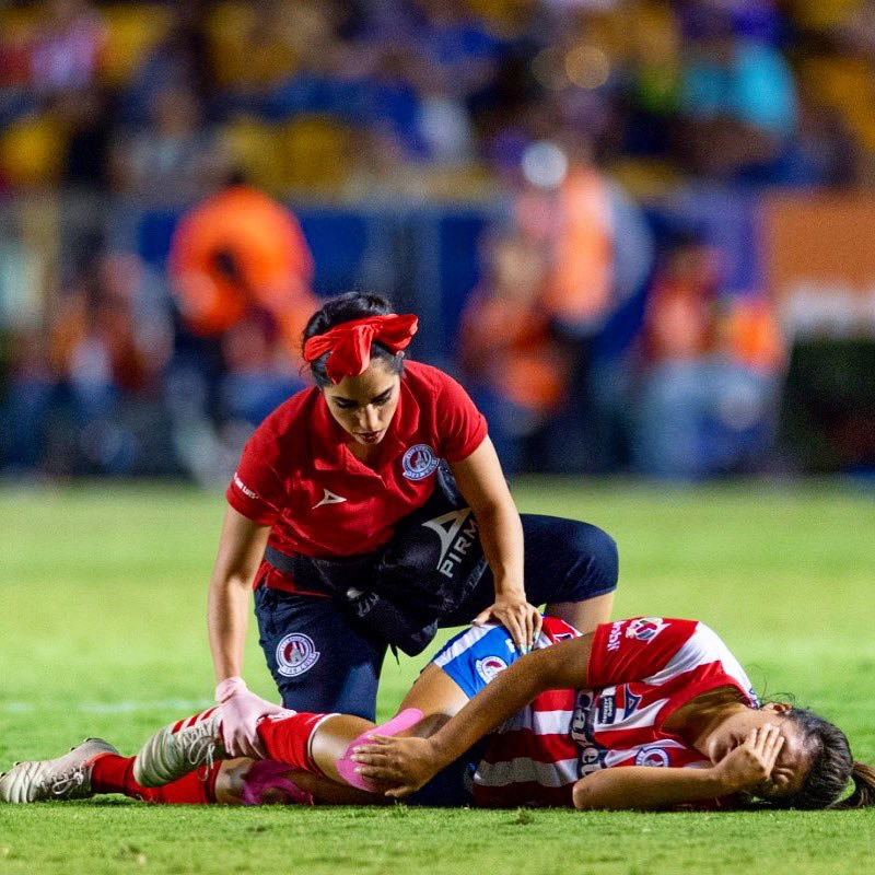 Saida trabaja principalmente con el equipo femenil (FOTO: Twitter)
