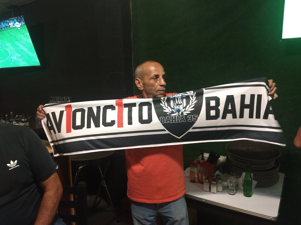 El avioncito convivió con sus fanáticos