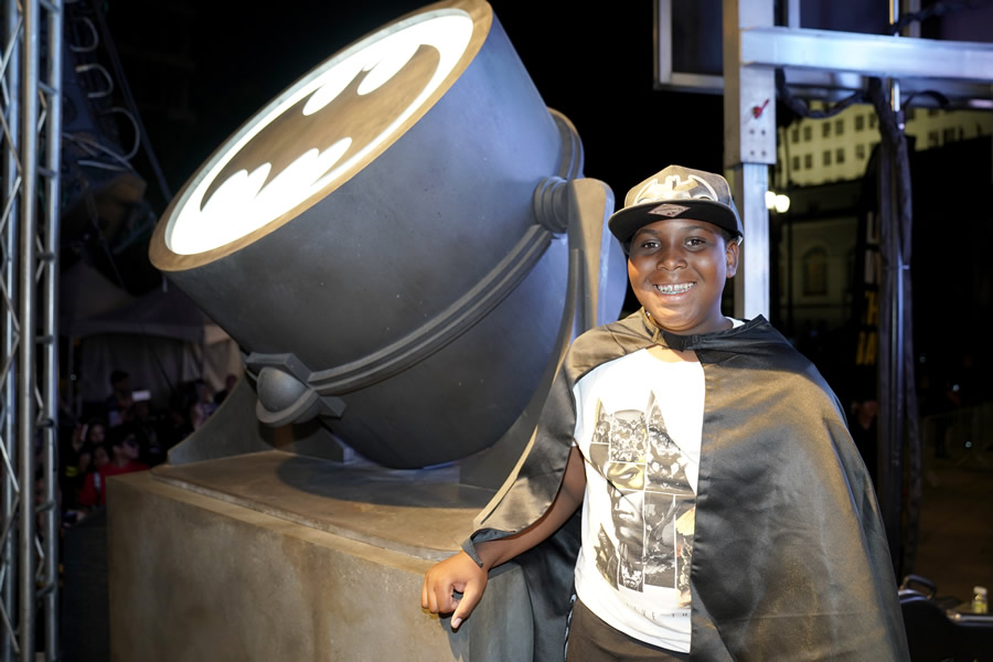 Los aficionados celebraron 80 años de Batman. (Foto: AFP)