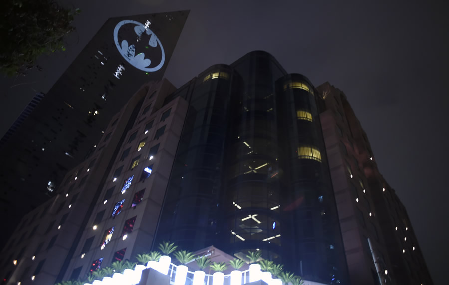 Los aficionados celebraron 80 años de Batman. (Foto: AFP)