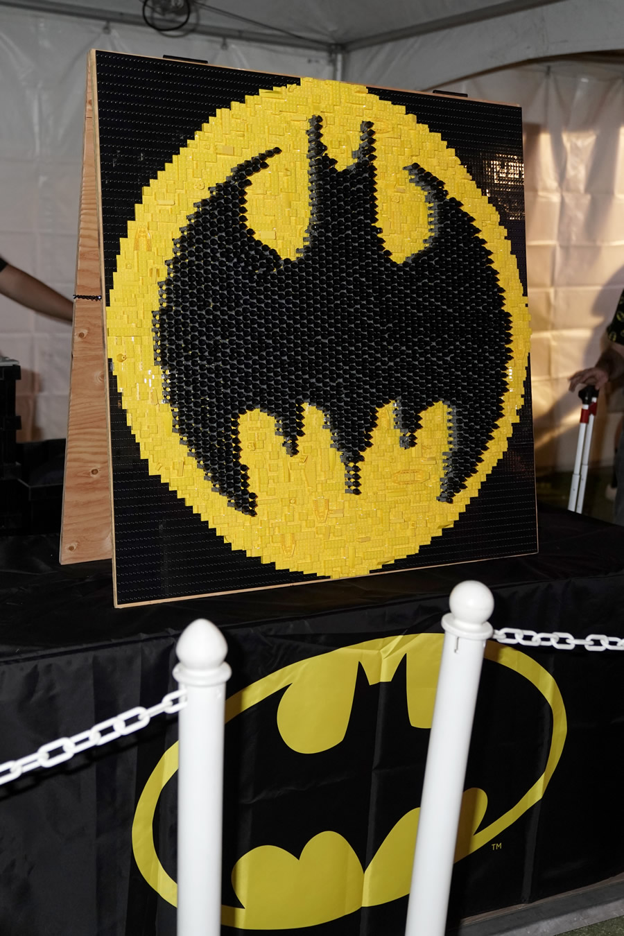 Los aficionados celebraron 80 años de Batman. (Foto: AFP)
