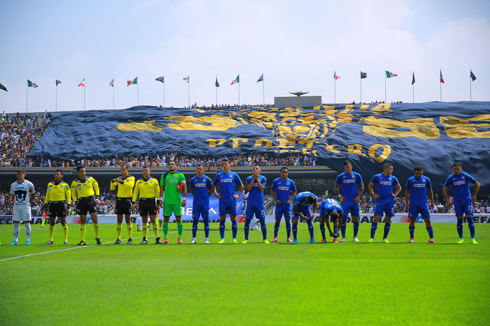 Ambientazo en CU previo al juego (FOTO: Imago7)