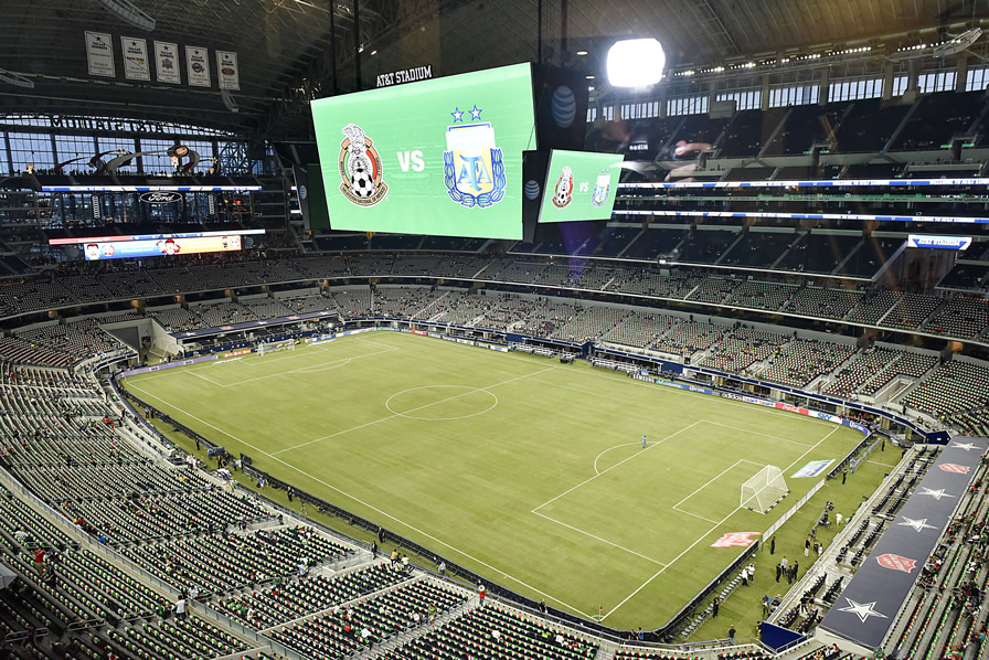 El AT&T Stadium suele llenarse con el Tricolor. (Foto: Imago 7)