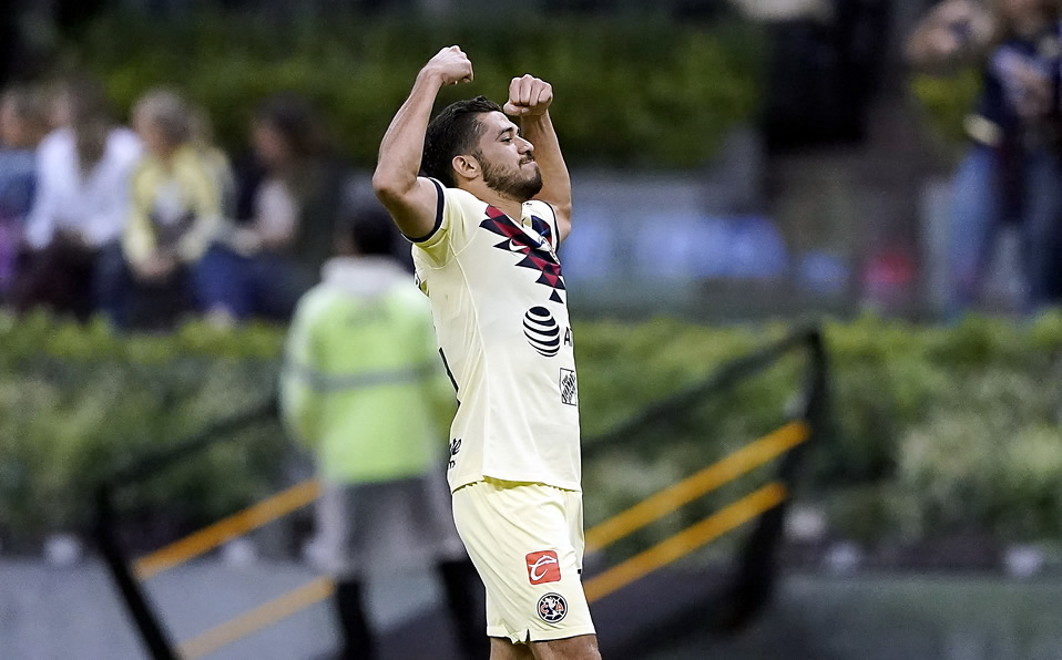 Henry celebró con todo sus goles. (Foto: Imago7)