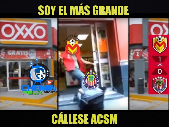 Chivas siendo Chivas y el OXXO michoacano demostrando que es más grande.