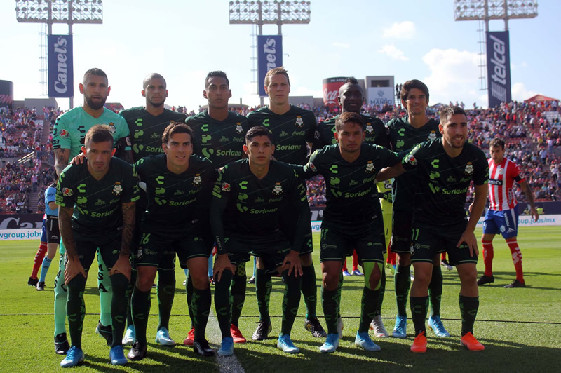 El 11 titular que mandó Almada para enfrentar a San Luis. Foto: Imago7)