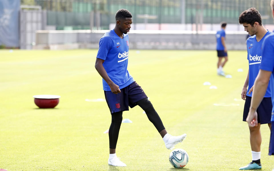 El francés ha recibido el alta médica y está listo para reaparecer (FOTO: Twitter Barcelona)