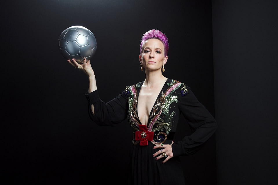 Megan Rapinoe ganó el The Best a mejor jugadora
