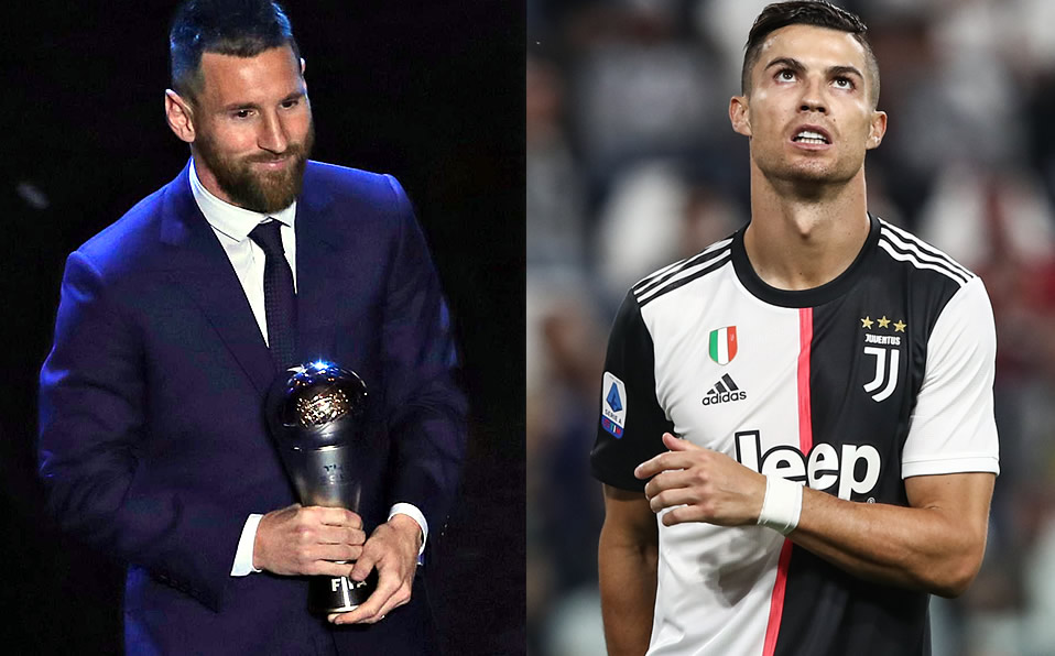 Messi ganó The Best 2019 y CR7 ni a la gala se presentó. (AP-AFP)