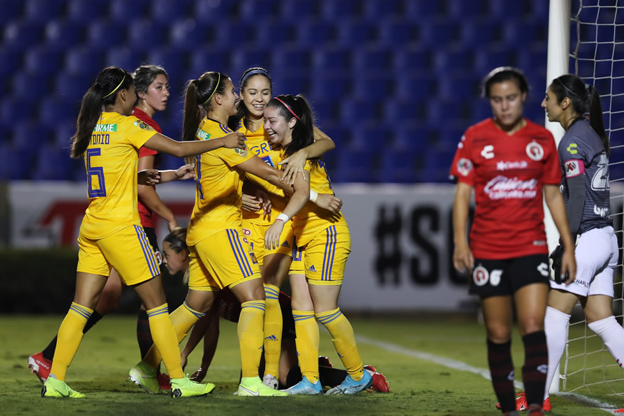 Tigres Femenil pudo anotar varios goles más. (Foto: imago 7)