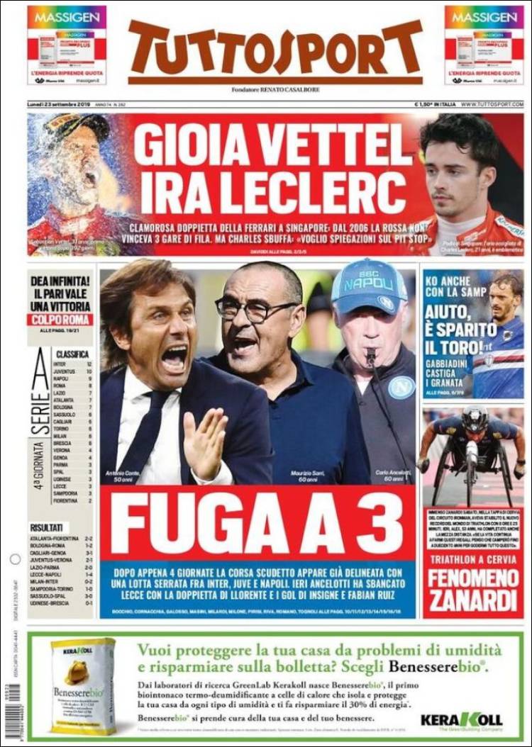 Tuttosport, Italia.