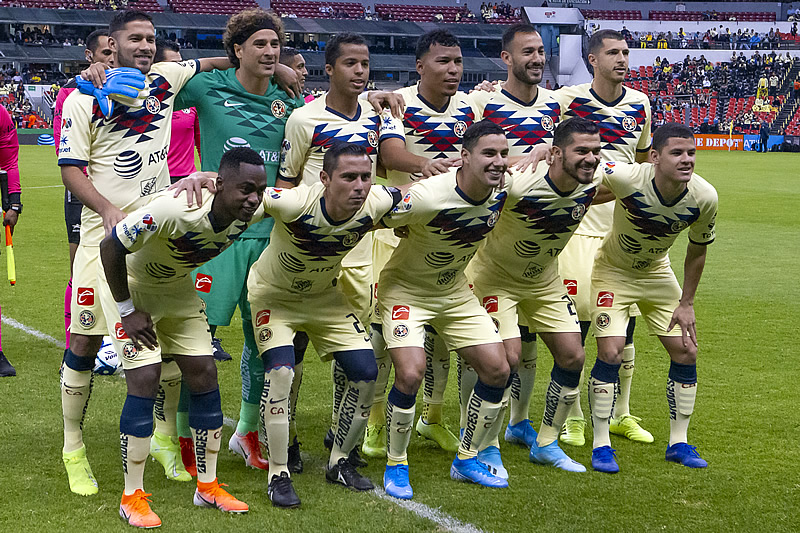 América es el equipo que más faltas ha recibido con 162. (Foto: Imago7)