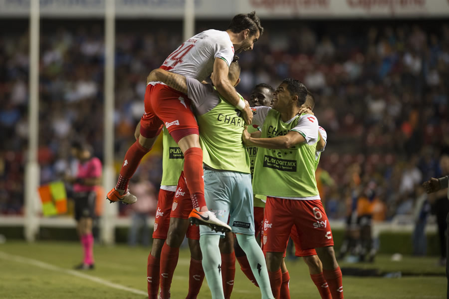 Necaxa sacó un gran triunfo como visitante en Querétaro. (Foto: Imago 7)