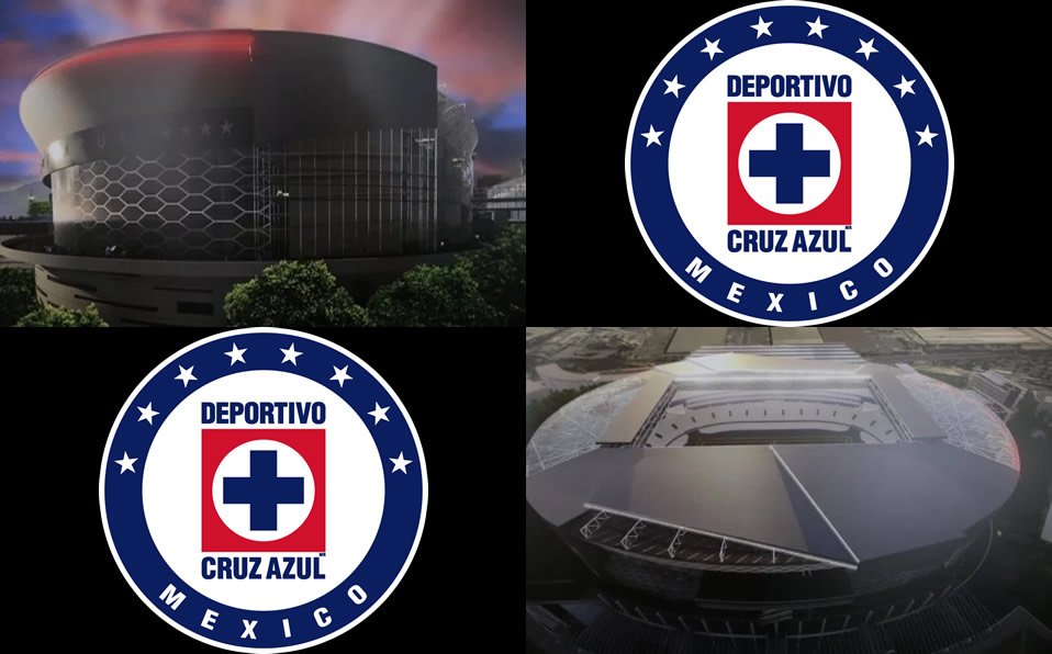 Las imágenes del nuevo estadio del Cruz Azul salieron en Los Protagonistas. (TV Azteca)