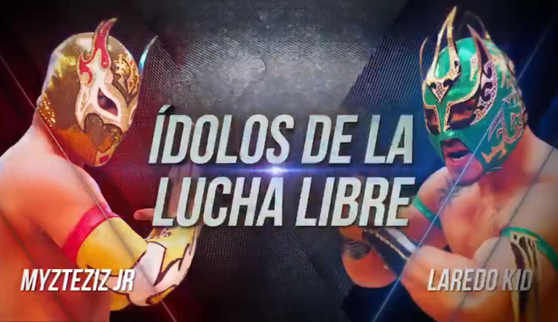 Los representantes de la lucha libre en Exatlón.
