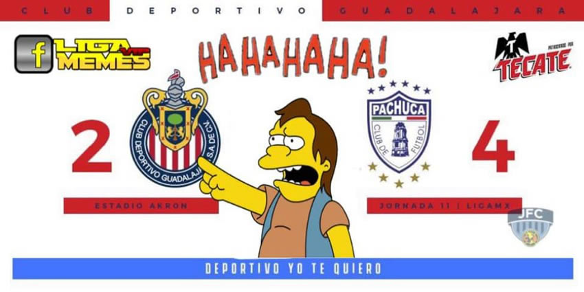 Memes de Liga MX; los mejores de la Jornada 11 del Apertura 2019