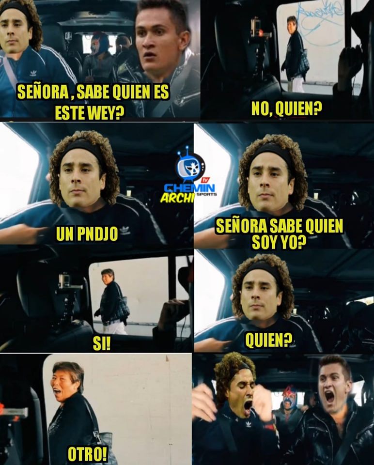 Ochoa... ¡Ay Ochoa! Eres cliente favorito de los memes.