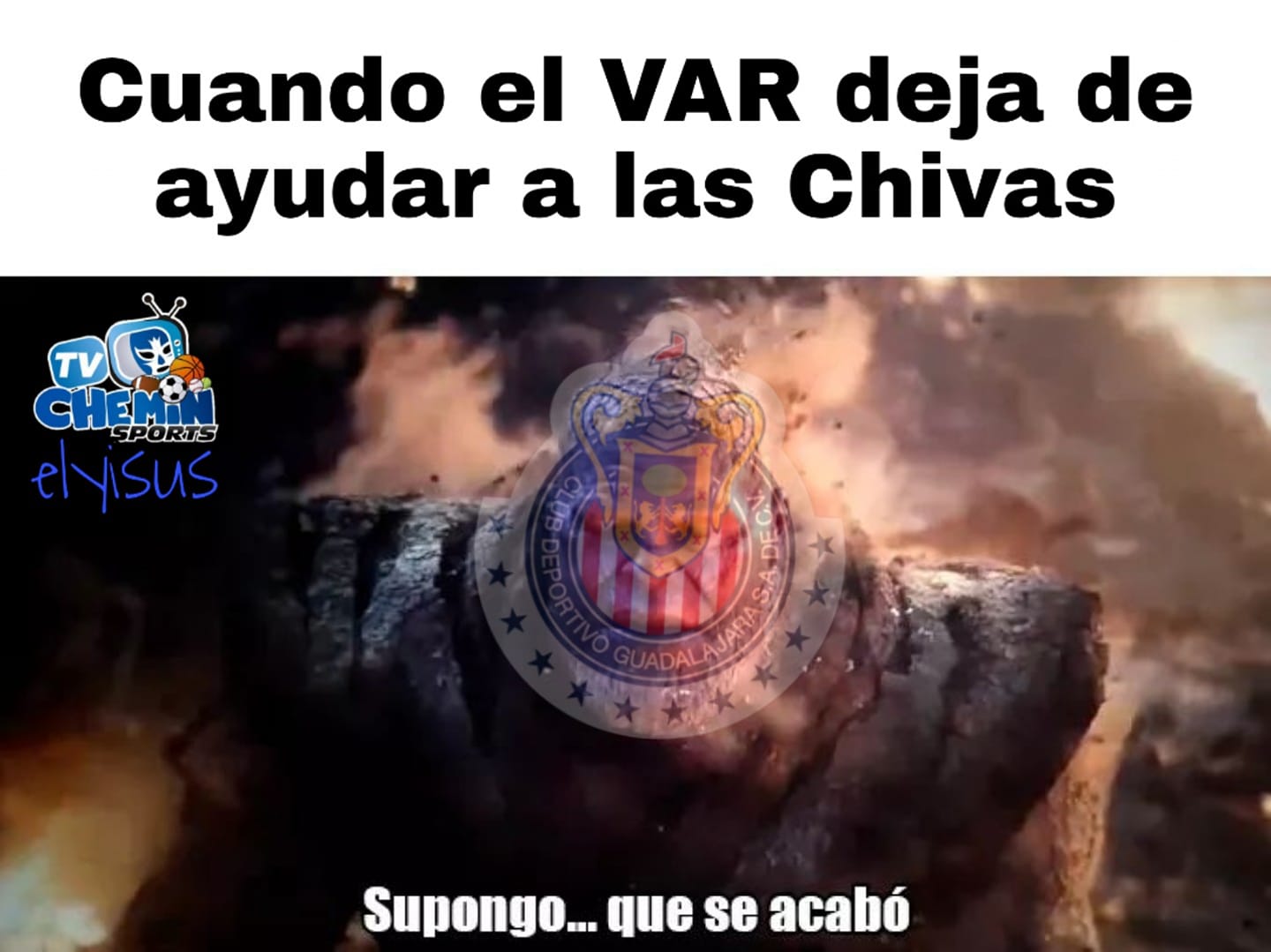 ChiBas con B de "Boy al descenso".