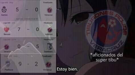 Cuando tienes la desgracia de jugar en Veracruz.